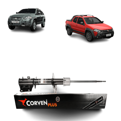 Amortecedor Dianteiro Active A Gás Fiat Palio Adventure Locker Strada Trekking/working Corven - 34876g