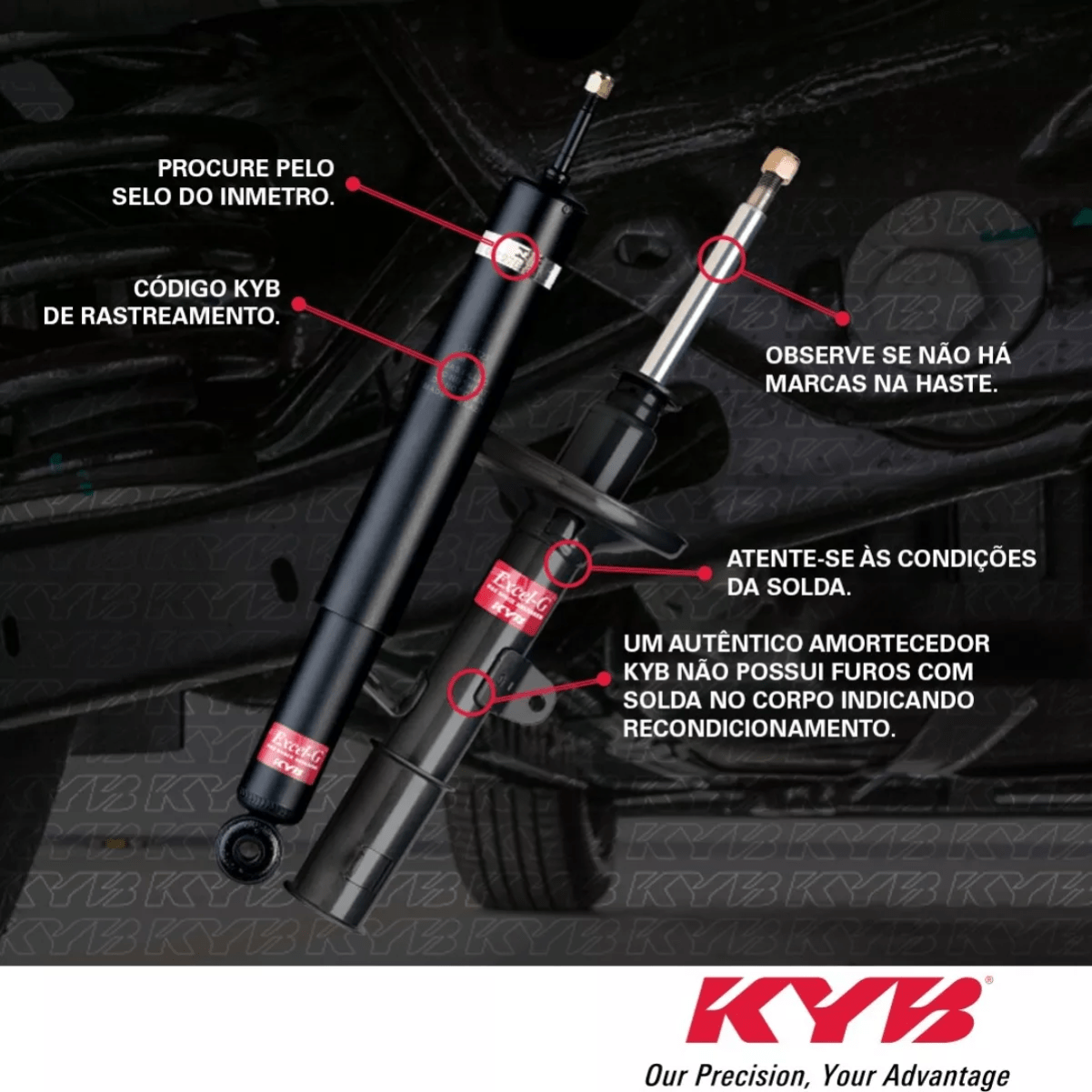 Amortecedor Dianteiro Ford Escort 1997-1999 - Kyb