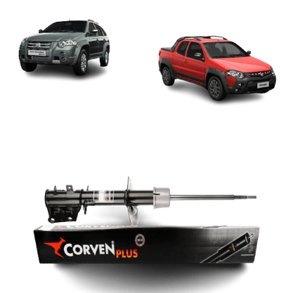Amortecedor Dianteiro Active A Gás Fiat Palio Adventure Locker Strada Trekking/working Corven - 34876g