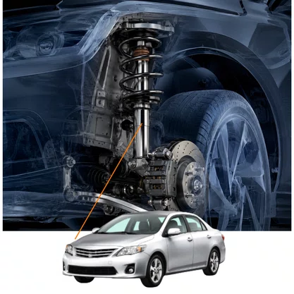 Amortecedor Dianteiro Direito Corolla 2009 2010 2011 2012 2013 2014 KYB
