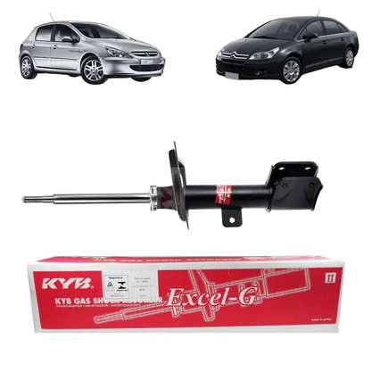 Amortecedor Dianteiro Esquerdo Citroen/peugeot C4 Pallas/hatch/vtr 2007-2014 307 2004-2011- Kyb