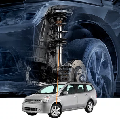 Amortecedor Dianteiro Esquerdo Grand Livina 2009 2010 2011 2012 2013 2014 2015 KYB