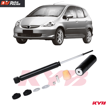 Amortecedor Traseiro Excel-g Honda Fit 2003-2008 Kyb - 343381