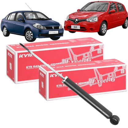Amortecedor Traseiro Excel-g Renault Clio 1.6 1999-2011 Symbol 2009-2013 Kyb - 343462