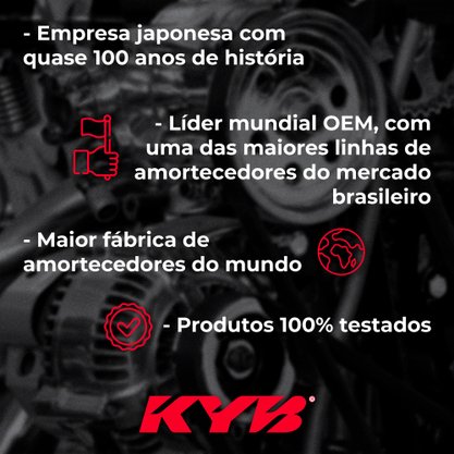 Amortecedor Traseiro Excel-g Soul 2009-2014 Kyb - 349132