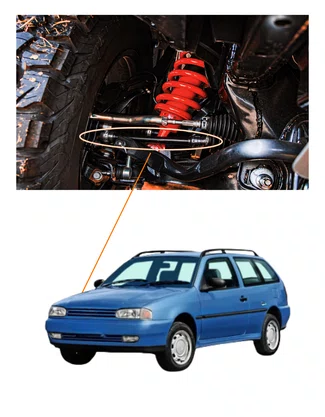BARRA DE DIREÇÃO MECÂNICA GOL G2 1.0 1995 – 1997
