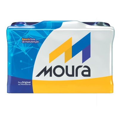 Bateria Automotiva 12v/60ah Moura M60gd Sli - 12003677