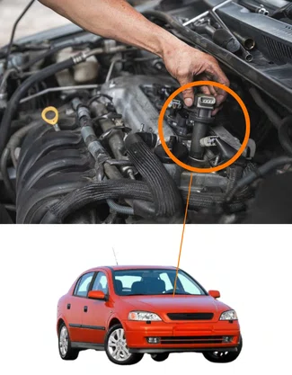 BOBINA DE IGNIÇÃO ASTRA VECTRA ZAFIRA 2004 ATÉ 2011 DELPHI