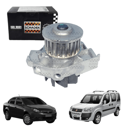 Bomba D'agua Fiat 500/bravo/doblò/fiorino/grand Siena/linea T-jet/palio/punto/uno - Schadek
