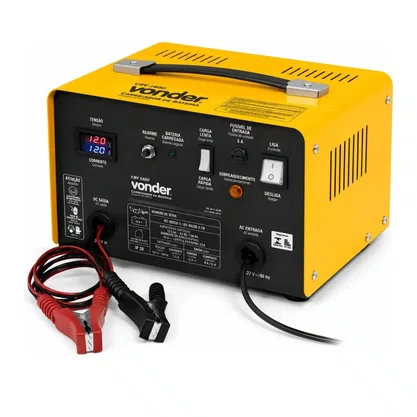 Carregador Cbv1600 220v Vonder Para Bateria Pesada
