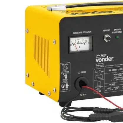 Carregador Cbv1600 220v Vonder Para Bateria Pesada