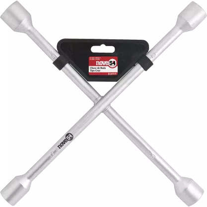 CHAVE DE RODA TIPO CRUZ, 17,0 MM X 19,0 MM X 21,0 MM 23,0 MM, NOVE54
