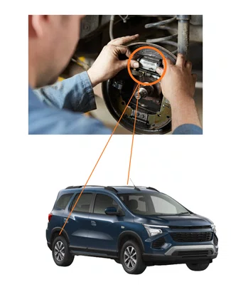 CILINDRO DE RODA SPIN 1.8 8V FLEX 2012 até 2026