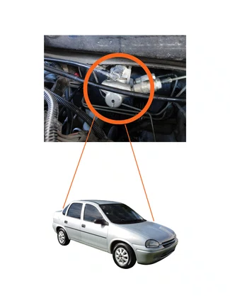 CILINDRO MESTRE DUPLO FREIO CORSA SEDAN 1.0 16V 1998/2002