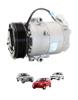 Compressor Ar Condicionado Delphi Celta Prisma 6pk - Cs10060
