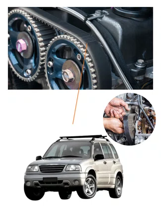 CORREIA DENTADA PAJERO 2.5 DIESEL 2001/2006 ALT