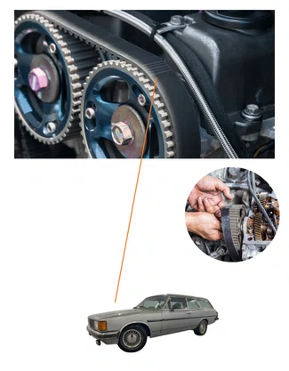 CORREIA EM V OPALA 2.5 4 CIL 1981/1992 COM ACD