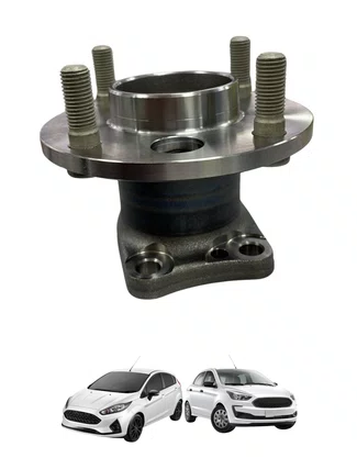 CUBO DE RODA COM ROLAMENTO NEW FIESTA 2010/2019 NOVO KA 2014/2021