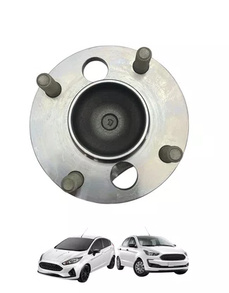 CUBO DE RODA COM ROLAMENTO NEW FIESTA 2010/2019 NOVO KA 2014/2021