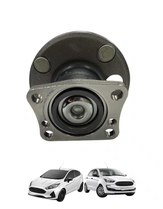CUBO DE RODA COM ROLAMENTO TRASEIRA NEW FIESTA 2010/2019 NOVO KA 2014/2021