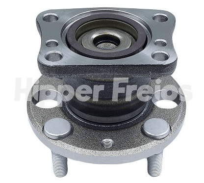 Cubo De Roda Tras Ford  Com Rolamento / 4 Furos  Novo Fiesta - New Hatch / New Sedan (+ Abs)2011 - 2019 Novo Ka - 1.0 / 1.5 (+ Abs) 2014 -> 