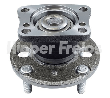 Cubo De Roda Tras Sem Abs Ford  Com Rolamento / 4 Furos  Fiesta - New Hatch / New Sedan (- Abs)2011 - 2013