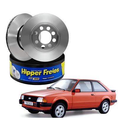 Disco De Freio Diant Ventilado S/cubo Ford/vw Escort Verona 