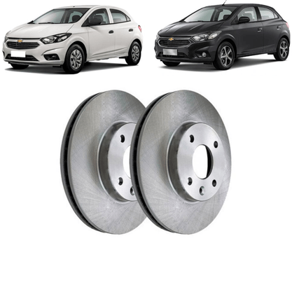 Disco De Freio Diant Ventilado S/cubo Gm Cobalt 1.4/1.8 2012 -> Joy 1.0 2020 -> 