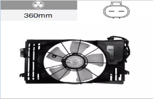 ELETROVENTILADOR TOYOTA