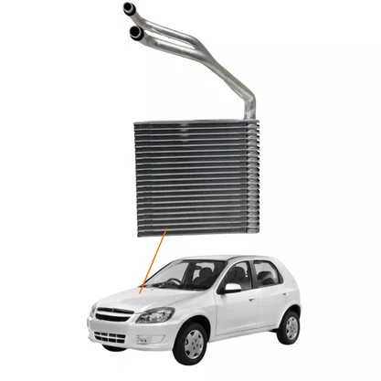 EVAPORADOR CELTA 1.0 8V 2010 2011 2012 2013 2014 2015 2016 MANUAL COM AR FLEX