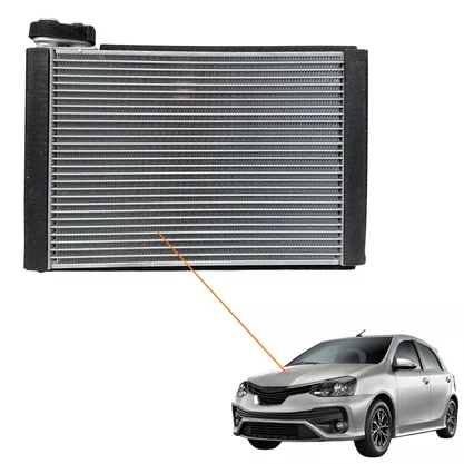 EVAPORADOR ETIOS 1.3 2012/2022 AUTOMÁTICO/MANUAL COM AR 16V FLEX