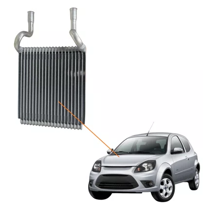 EVAPORADOR KA 1.6 2007/2012 MANUAL COM AR 8V FLEX