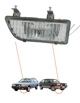 FAROL DE MILHA DIREITO LIGHIT GOL 1980/1995 SAVEIRO 1982/1995