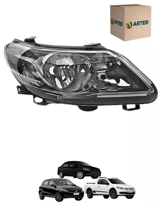 FAROL DUPLO H7 H1 GOL SAVEIRO VOYAGE 2009 ATE 2012