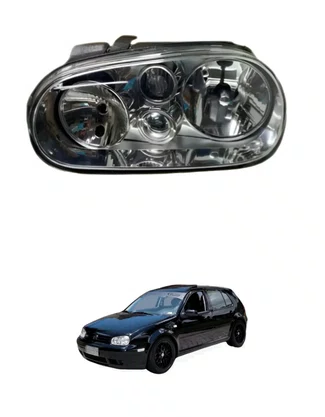 Farol Esquerdo Golf A4 1999 Até 2004 Arteb