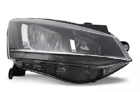 Farol Fox 2015 A 2018 Mascara Negra C/friso Cromado Arteb