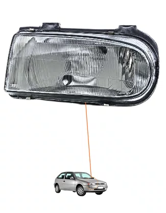 FAROL H4 DIREITO GOL 1995  Á 2003 EXECETO GTI