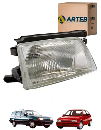 FAROL H4 FOCO SIMPLES IPANEMA KADETT GS GSI 1989 ATÉ 1998