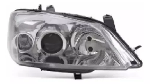FAROL H7 H1 MÁSCARA CROMADA ASTRA 2003 2004 2005 2006 2007 2008 2009 2010 2011 LADO DIREITO