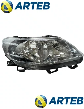 Farol Original Gol G5 Duplo Cromo Onix Fume Arteb