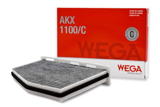Filtro Ar Condicionado Audi/volkswagen Fusca Passat A3 A4 A6 S3 Jetta Tt S4 Tts Tiguan Eos Allroad Q3 Rs6 Ttrs Wega - Akx1100