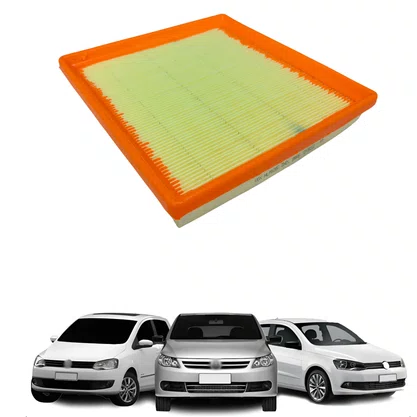 Filtro Ar P/ Volkswagen Saveiro 1.6 16v Msi G6 De 2014 A 201