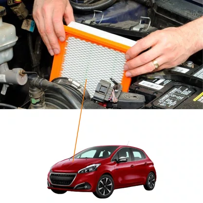 FILTRO DE AR DO MOTOR C3 AIRCROSS 208 2010 A 2026