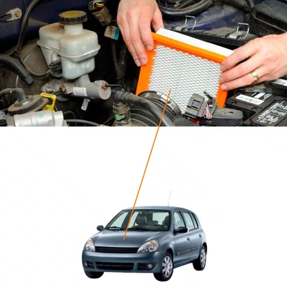 Filtro De Ar Do Motor Clio Duster Sandero 1999 A 2020 Vox