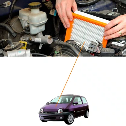 Filtro De Ar Do Motor Clio Kangoo Twingo 1997 1998 1999 2000 2001 2002 2003 2004 A 2005 Vox