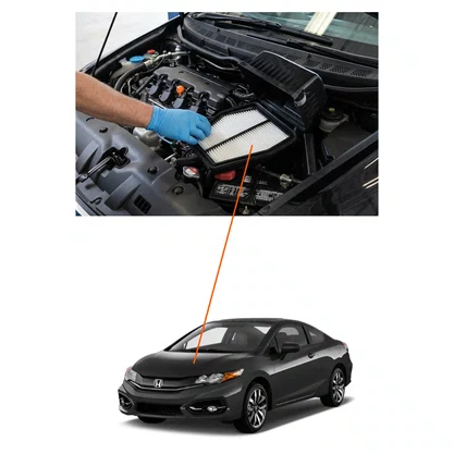 Filtro De Ar Do Motor Honda Civic 1.8 2.0 Wega