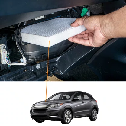 Filtro De Cabine City Civic Fit HRV 2009 A 2026 Vox