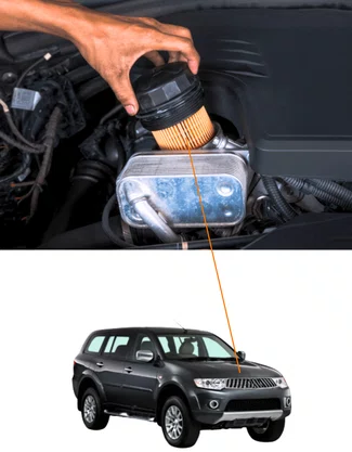 FILTRO DE COMBUSTÍVEL Honda Civic Pajero Dakar L200 Triton Gol