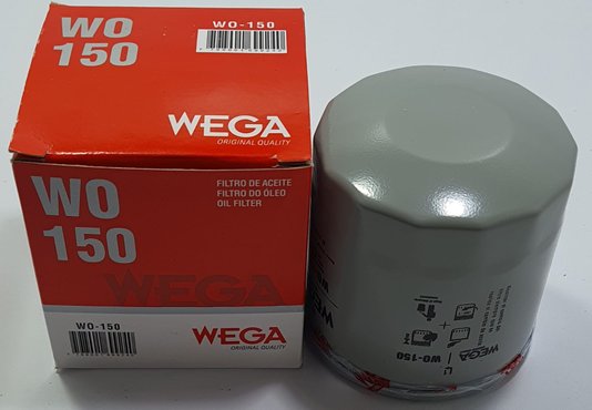Filtro De Óleo Lubrificante Ford Ka 1.0/1.3/1.6 8v Fiesta 1.0/1.4 8v/16v Escorport 2.0 16v Wega - Wo150