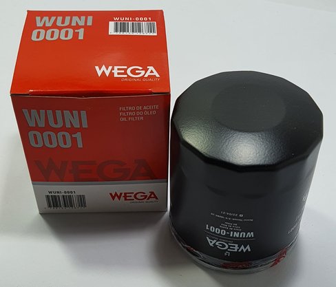 Filtro De Óleo Lubrificante Toyota Hilux 2.7 16v/2.8 16v 2016-2021 Wega - Wuni0001